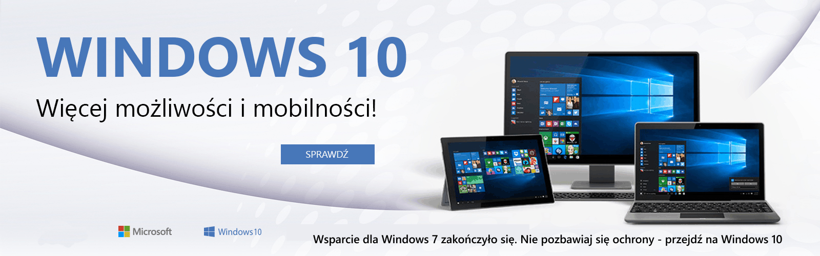 Przejdź na Windows 10 teraz